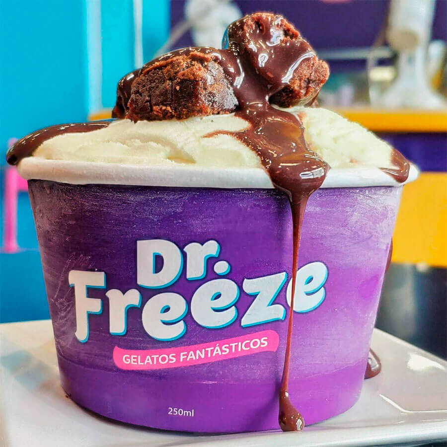 Dr. Freeze - social media post by Rafael Pereira - graphic design