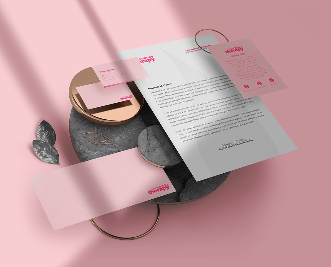 Glow Body Therapy - identidade visual criada por Rafael Pereira - branding de marca de velas