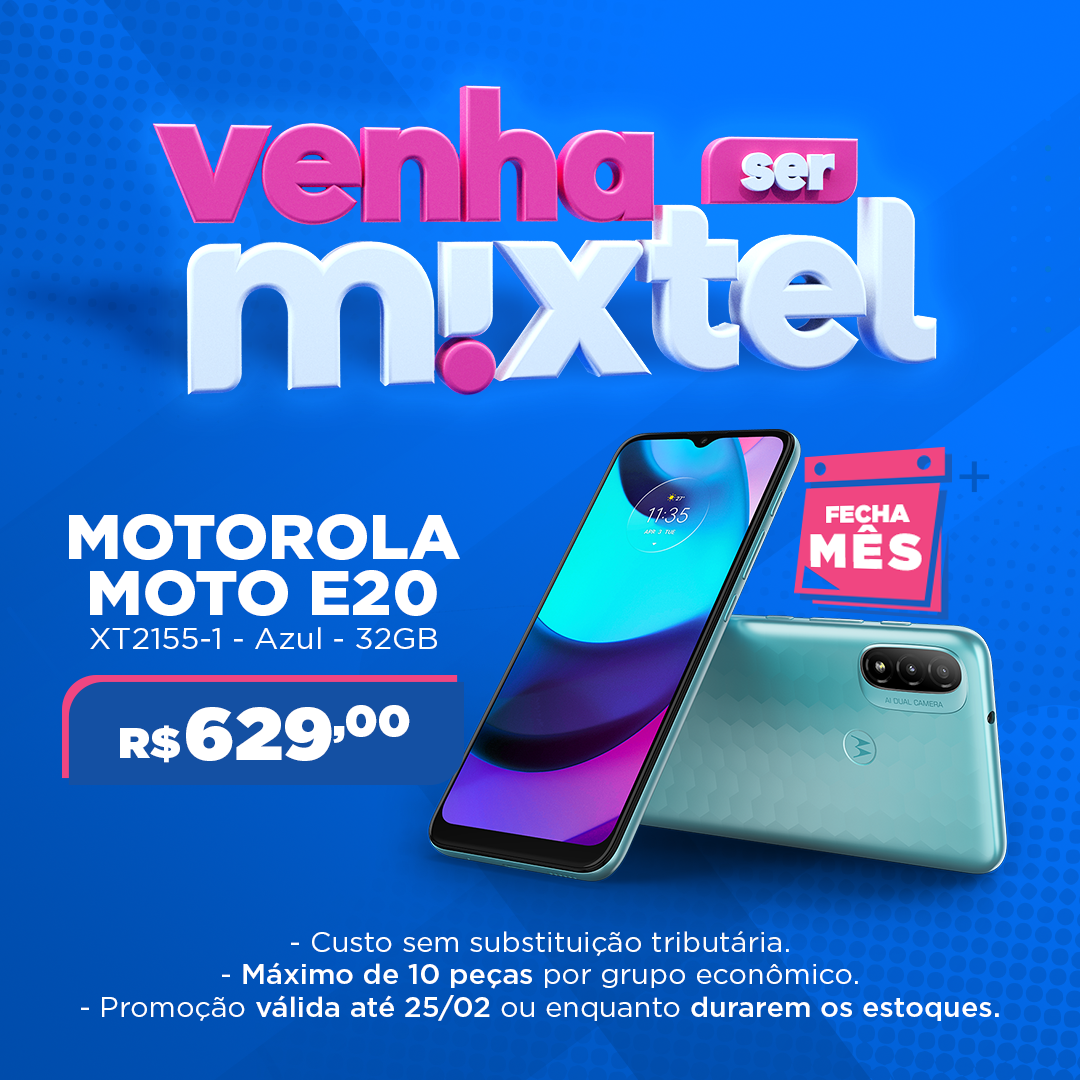 Mixtel - lâmina promocional criada por Rafael Pereira - campanha de fechamento de mês