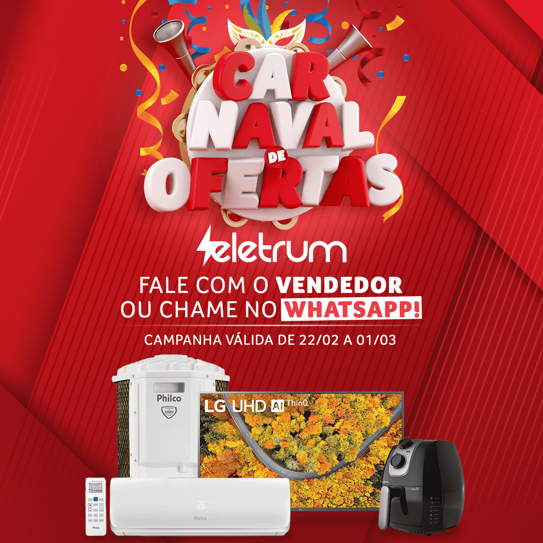 Mixtel - lâmina promocional criada por Rafael Pereira - campanha Carnaval de Ofertas