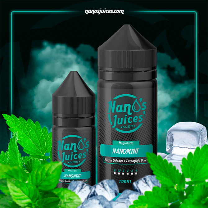 Nano's Juices - rótulo de produto criado por Rafael Pereira - design de embalagem