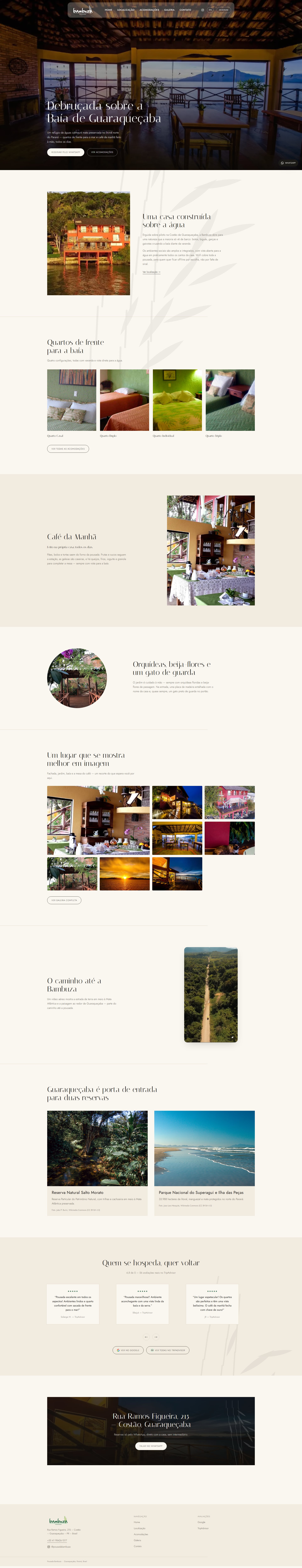 Full home page (desktop)