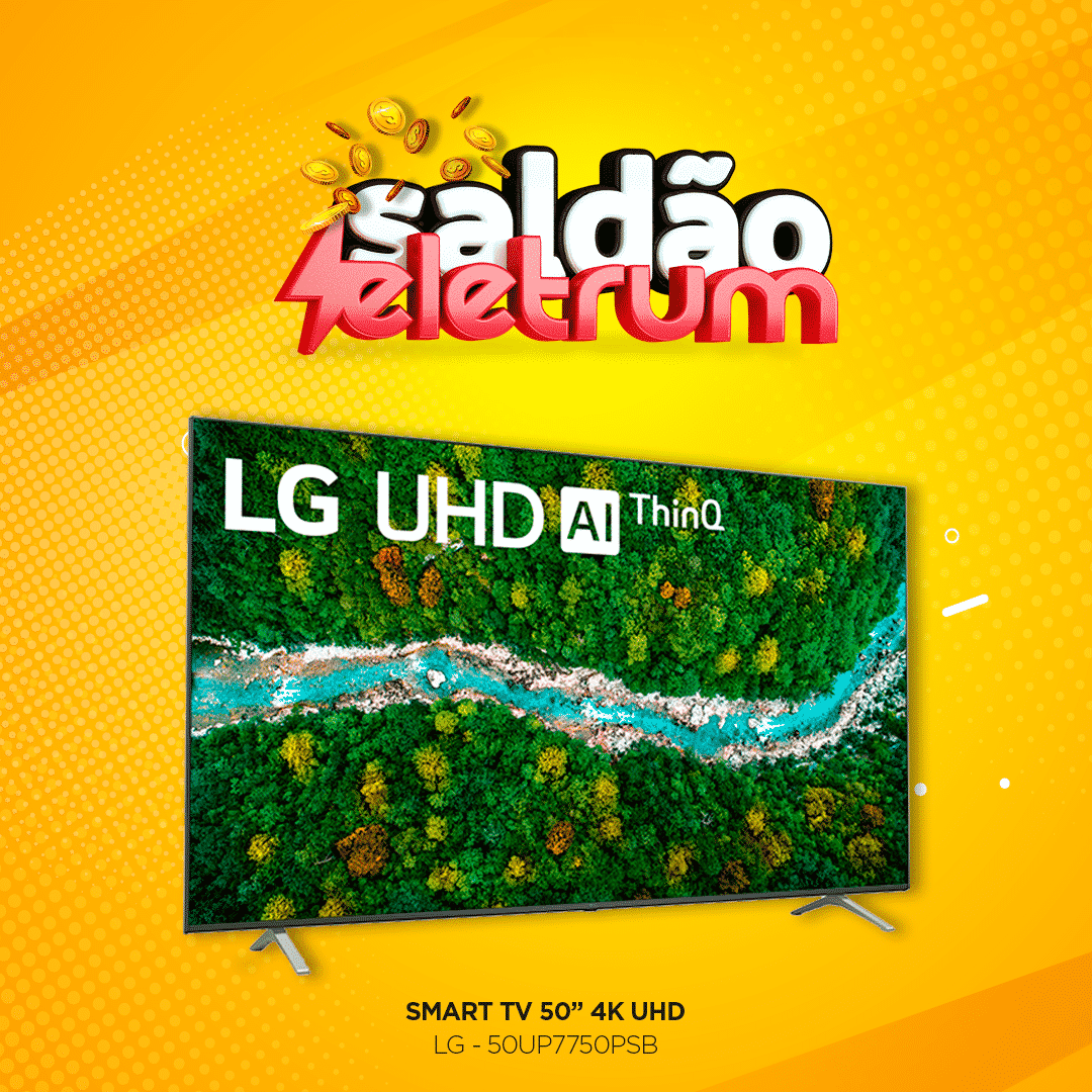 Eletrum - post para redes sociais criado por Rafael Pereira - saldão de TVs LG